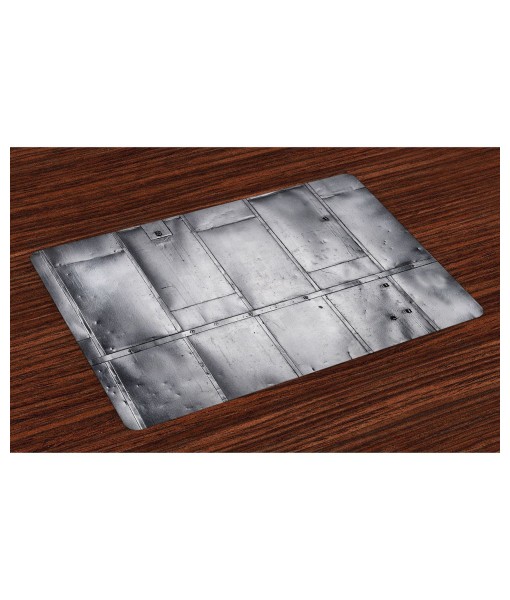 Urban Industrial Placemats - Set of 4