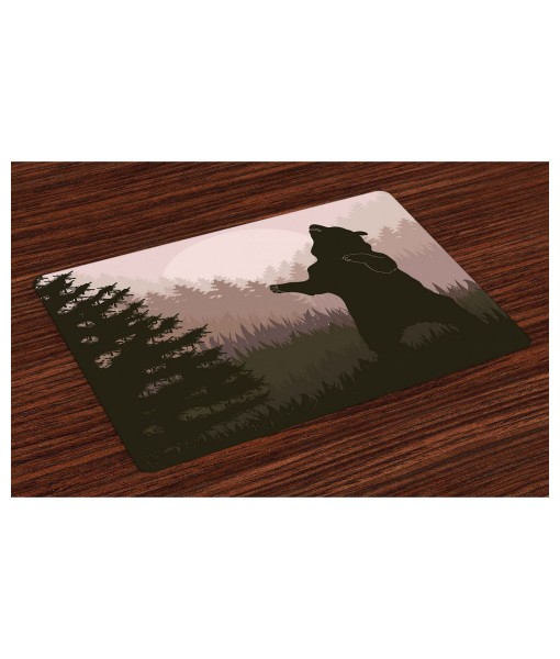 Wilderness Adventure Placemats - Set of 4