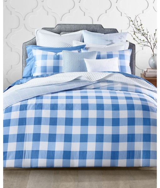 Gingham Colorblock 2-Pc. Comforter Set  Twin