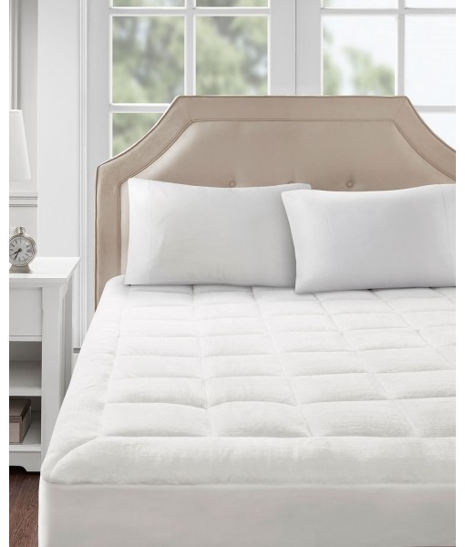 Cloud Soft Plush Waterproof Mattress Pad  Twin