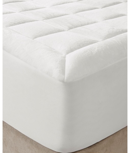 Cloud Soft Plush Waterproof Mattress Pad  Twin