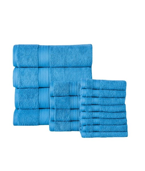 Soft and Absorbent Spa Quality Towel Set - 16 Piece