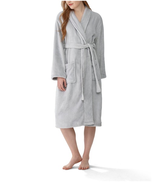 Women's Shawl Collar Belted Robe