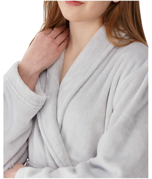 Women's Shawl Collar Belted Robe