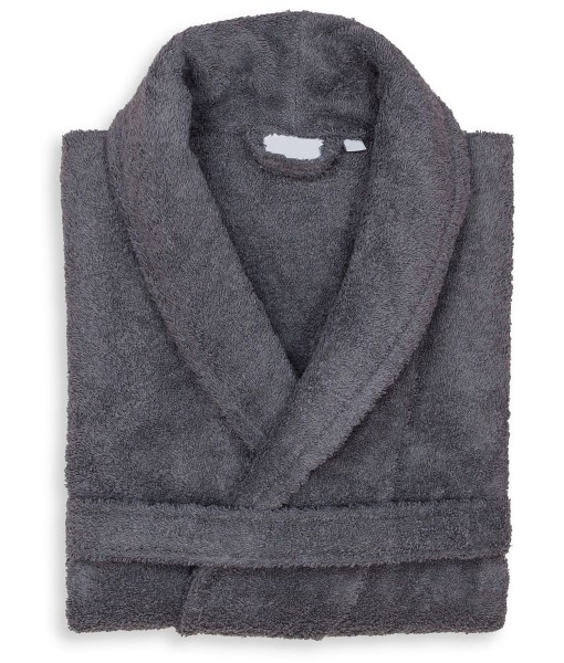 100% Turkish Cotton Personalized Terry Bath Robe - Gray