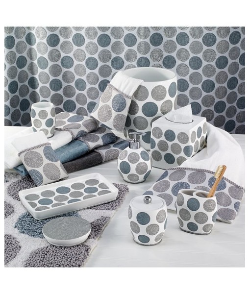 Dotted Circle Bath Accessories Collection